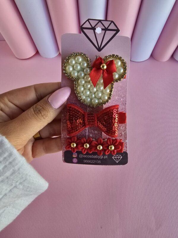 Hair clip luxinho da Minnie - Image 2